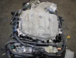 JDM 2005-2006 Infiniti G35 Motor 6 Speed Manual Transmission VQ35DE Rev Up 3.5L 6 Cyl Engine - Image 4