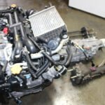 JDM 2007-2012 Subaru Forester XT, 2007-2009 Subaru Legacy GT Motor 5 Speed 4.1fd EJ20X-2GEN 2.0L 4 Cyl Engine Rear Diff Axles
