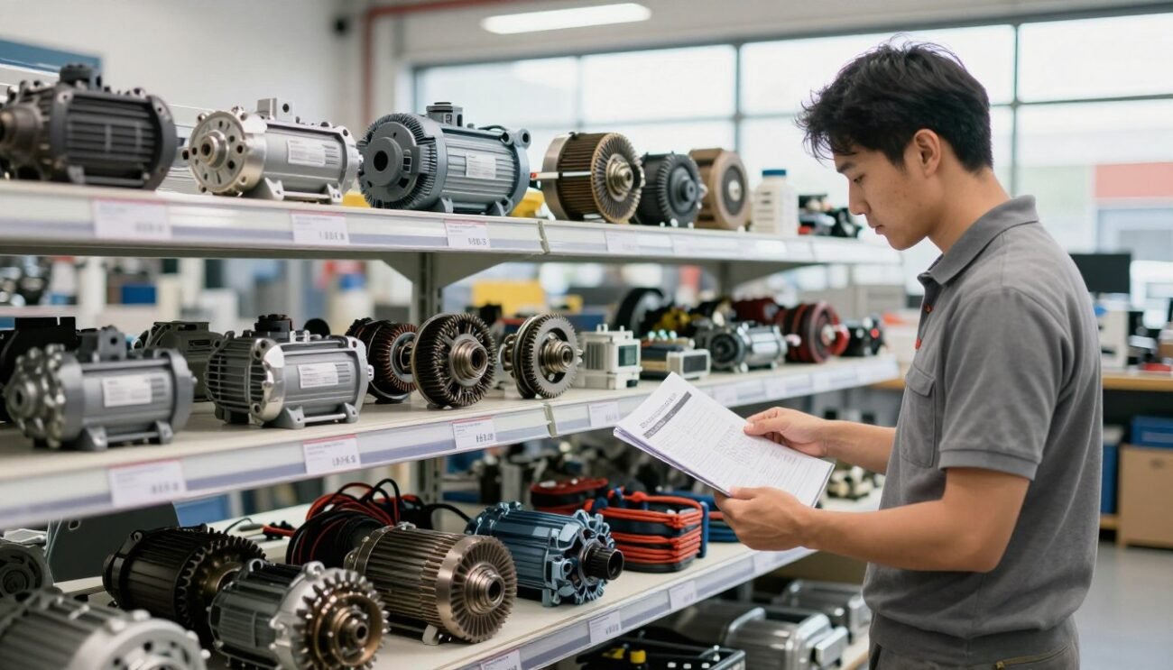 electric motor parts suppliers near me