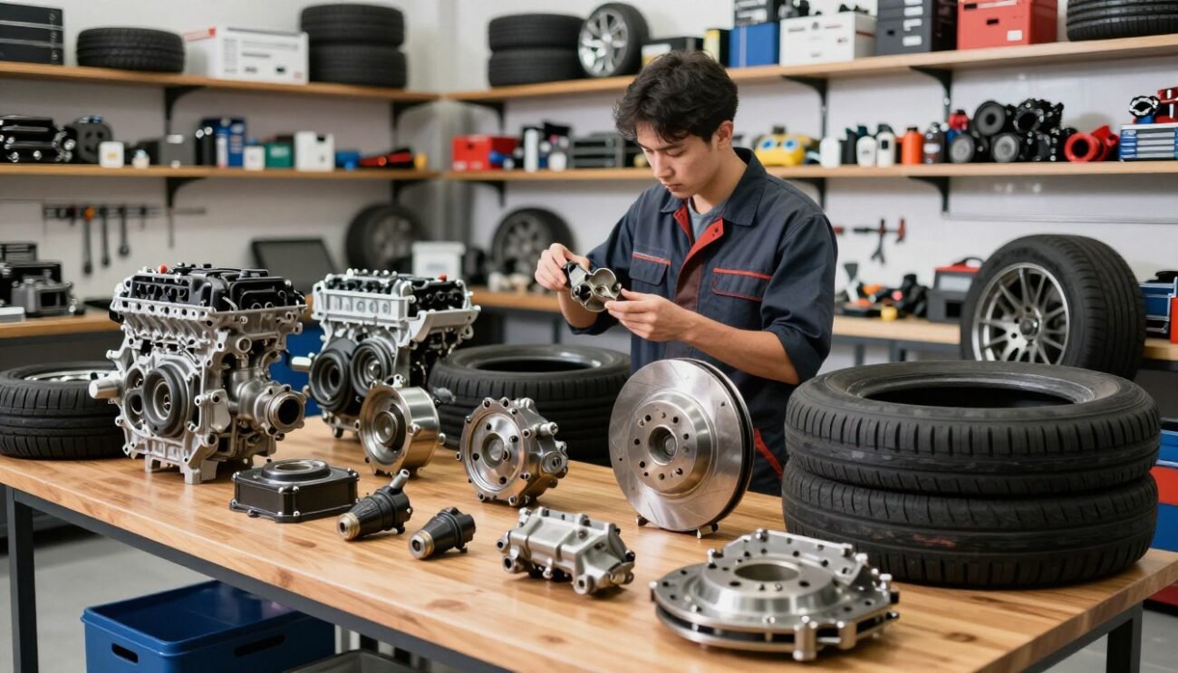 motor vehicle parts for sale